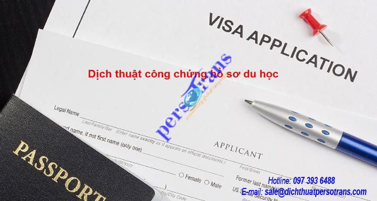 Công chứng hồ sơ du học ở đâu?