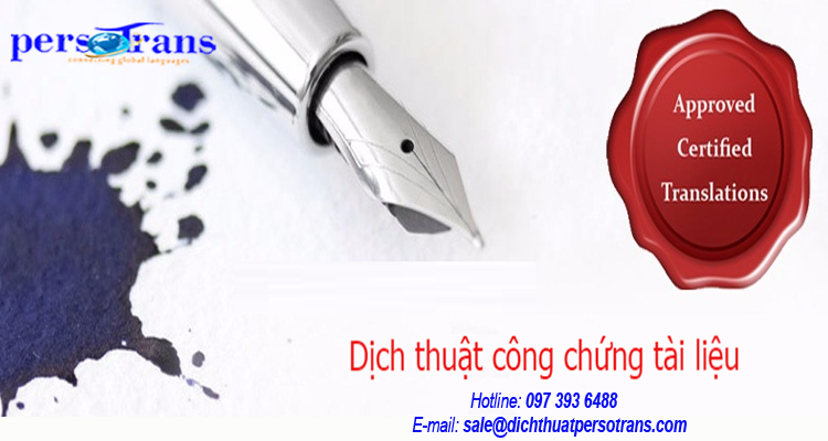 Sự khác biệt dịch công chứng tại Biên Hòa ở PERSOTRANS