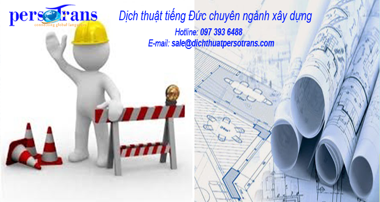 dịch thuật tiếng đức chuyên ngành xây dựng