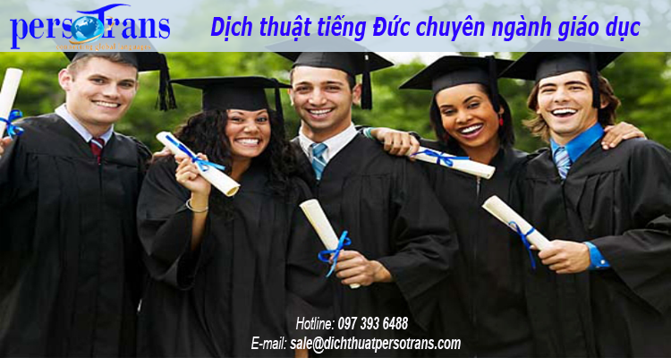 dịch thuật tiếng đức chuyên ngành giáo dục