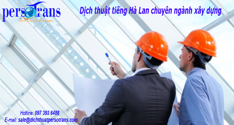 dịch thuật tiếng hà lan chuyên ngành xây dựng