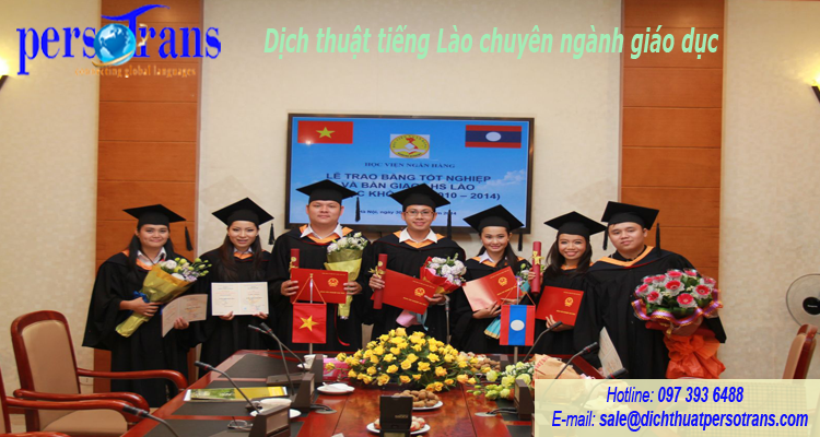 dịch thuật tiếng Lào chuyên ngành giáo dục