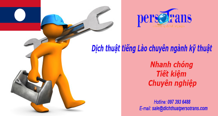 dịch thuật tiếng lào chuyên ngành kỹ thuật