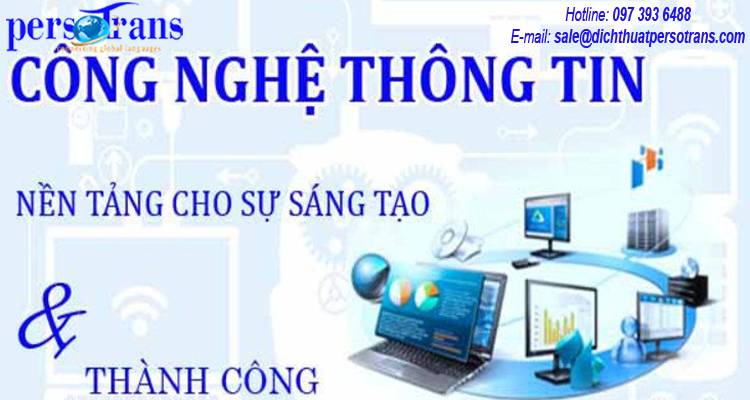 dịch thuật tiếng thái lan chuyên ngành cntt