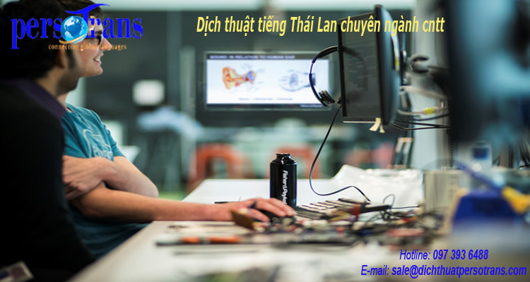 dịch thuật tiếng thái lan chuyên ngành cntt