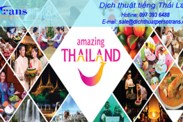 Dịch thuật tiếng Thái Lan tại Hà Nội