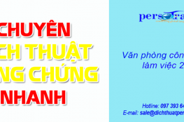 Văn phòng công chứng làm việc Chủ nhật