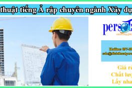 dịch thuật tiếng ả rập chuyên ngành xây dựng