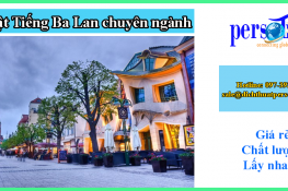 Dịch thuật tiếng Ba Lan chuyên ngành