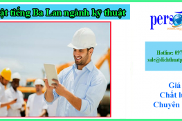 dịch thuật tiếng ba lan chuyên ngành kỹ thuật