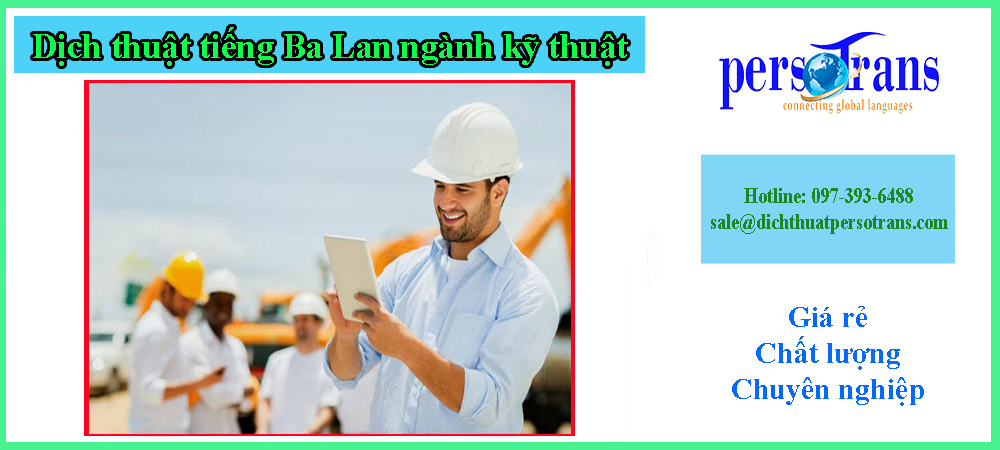 dịch thuật tiếng ba lan chuyên ngành kỹ thuật