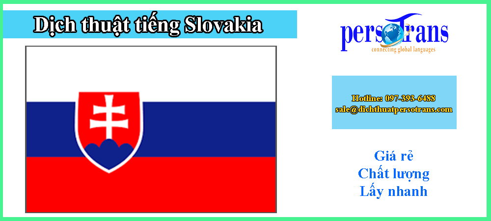 dịch thuật tiếng slovakia