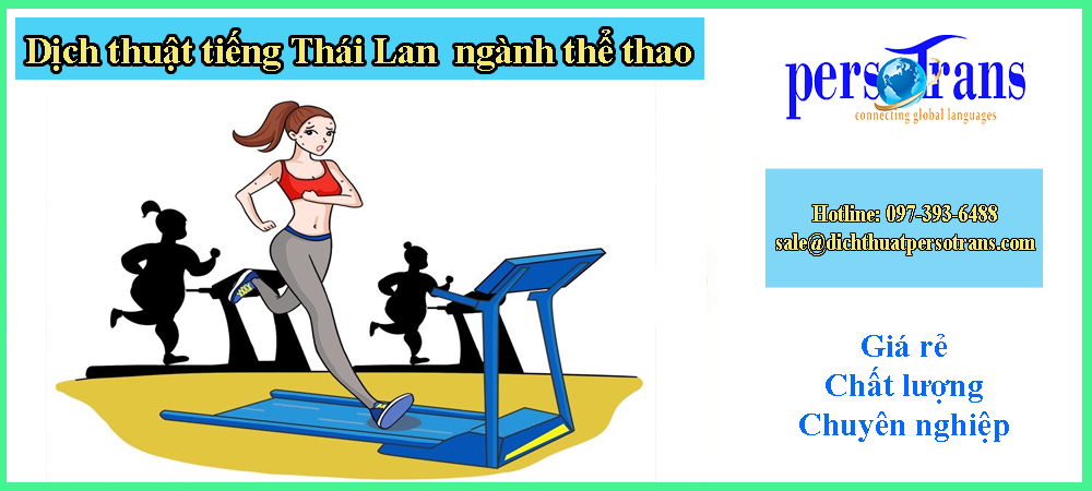 dịch thuật tiếng thái lan chuyên ngành thể thao