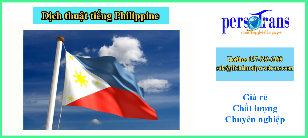 dịch thuật tiếng philippine